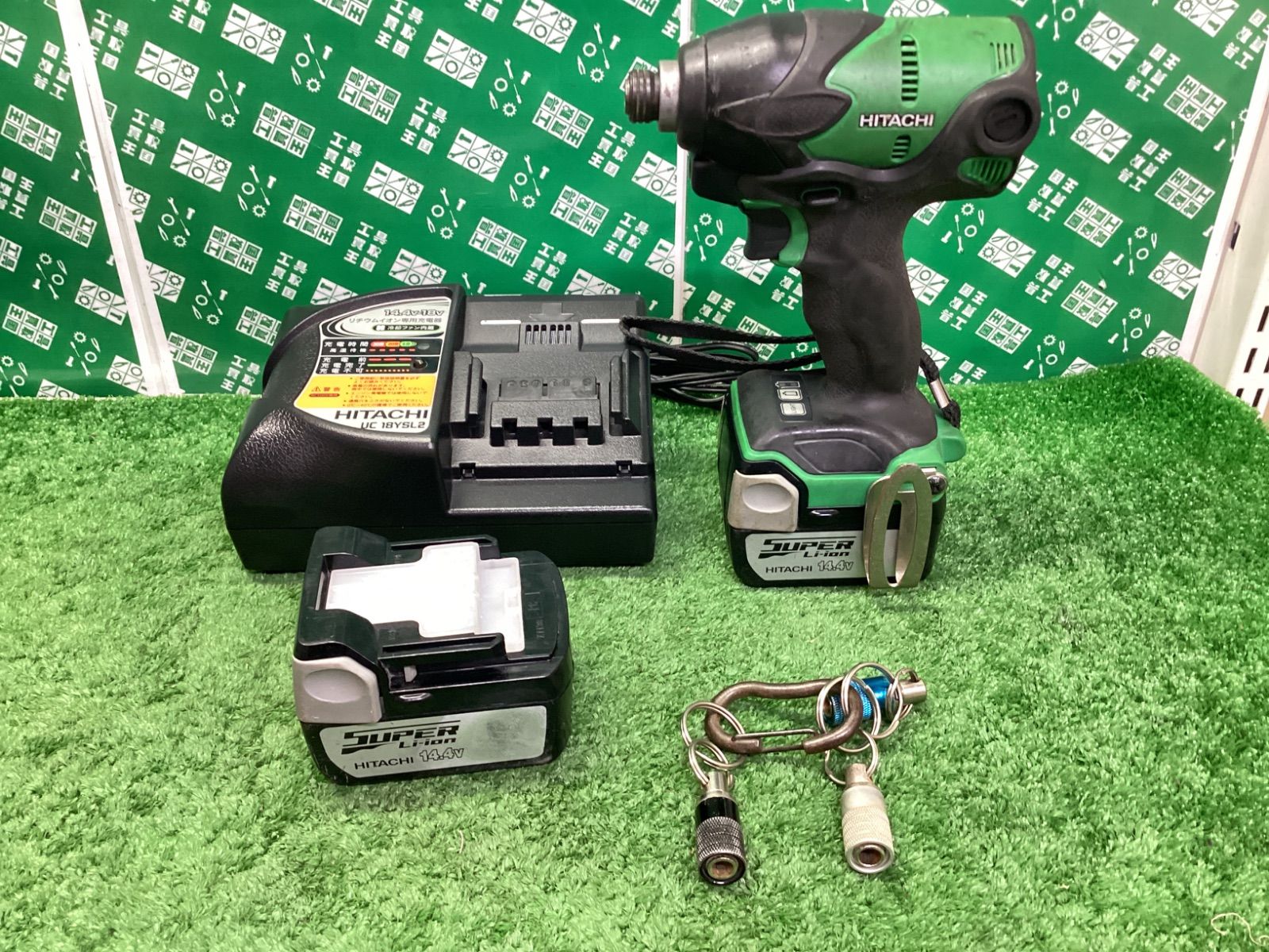 日立工機 14.4 vコードレスインパクトドライバ