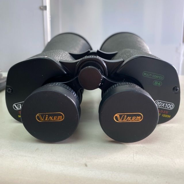 配送不可 現地引取のみ リユース品 Vixen ヴィクセン 大型双眼鏡 BTYPE MULTI COATED B 4 20 100 FIELD 2 5 44 MAT 1000 M 三脚取付プレート ハードケース付き