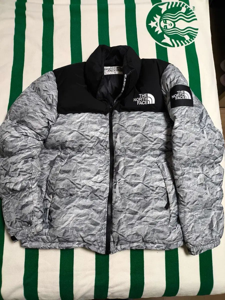 THE NORTH FACE ザノースフェイス ヌプシ ダウン Crumpled Paper xl