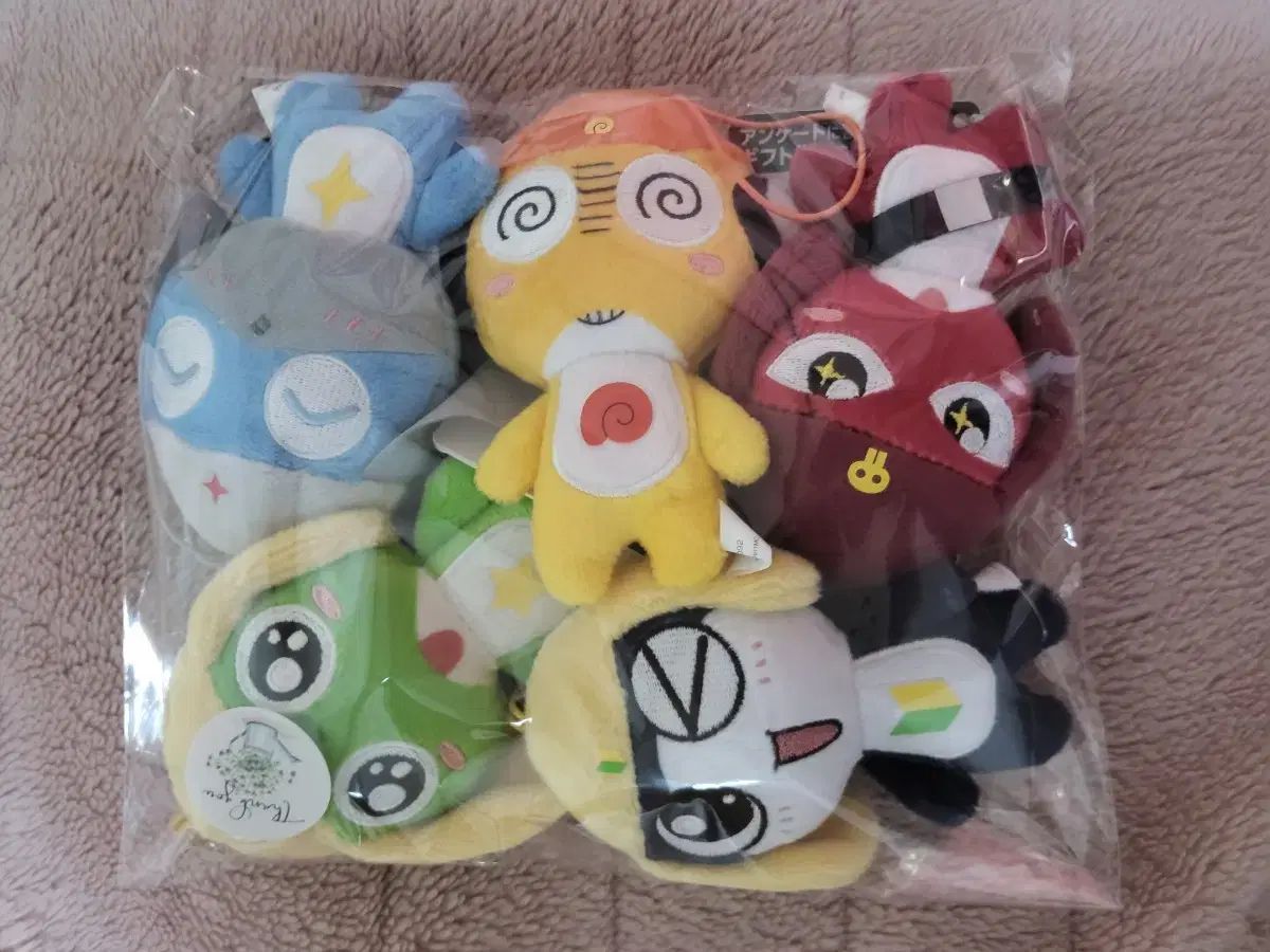 ケロロ BANDAI ぬいぐるみ キーホルダー