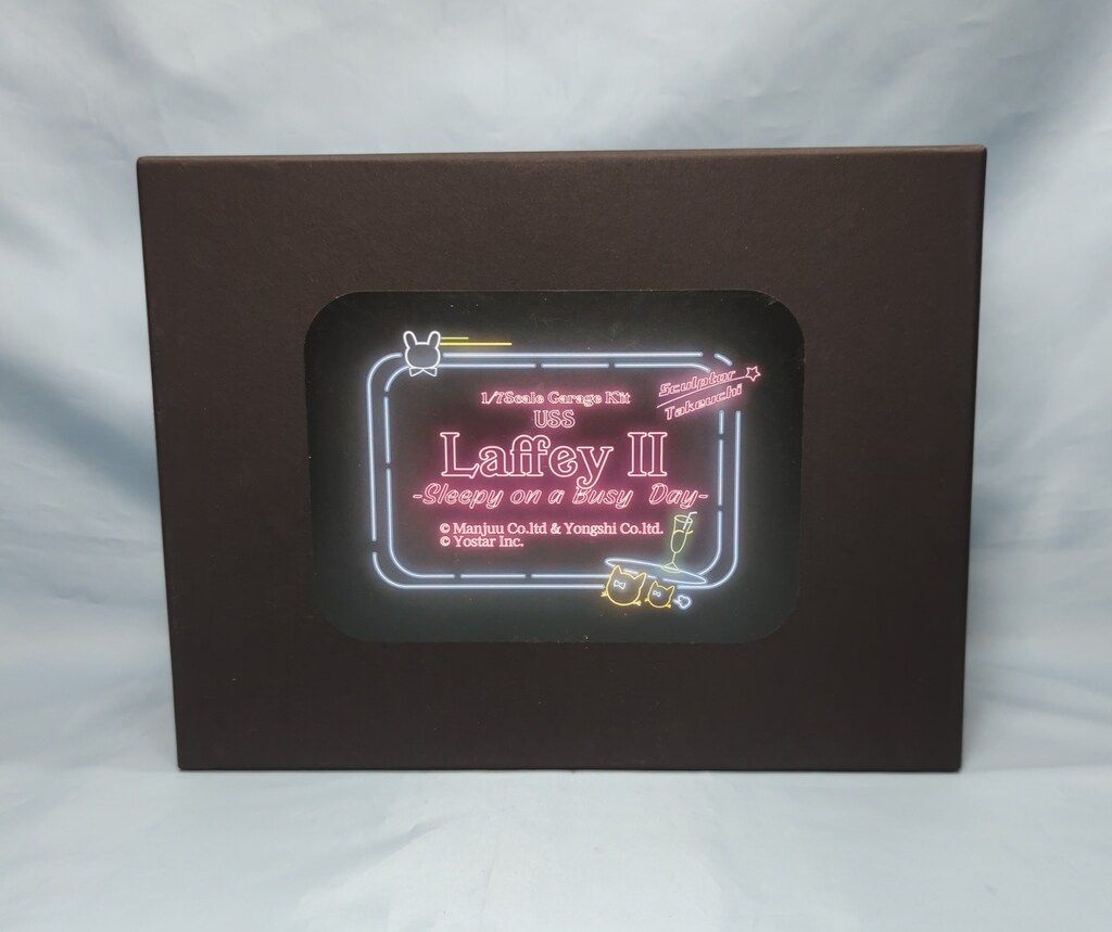 1 7スケールガレージキット 原型 竹内 ラフィー～うとうビジーデー Laffey 2 Sleepy on a Busy Day