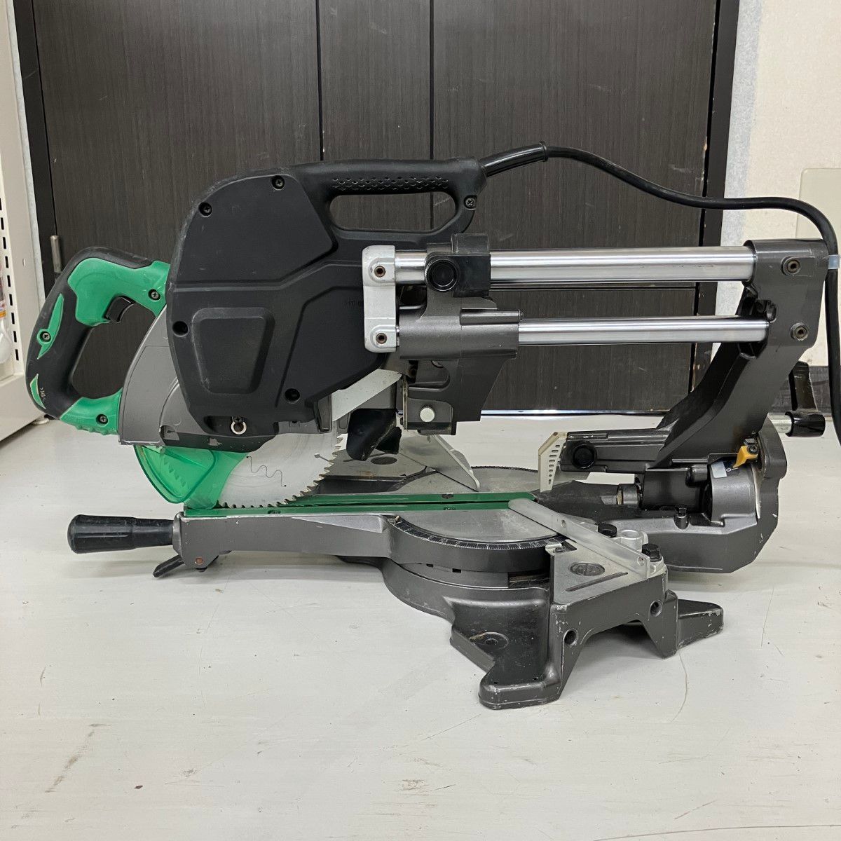 ЗЗHiKOKI ハイコーキ 100 v 165 mm スライド丸のこ C 6 RSHD ブラック×グリーン