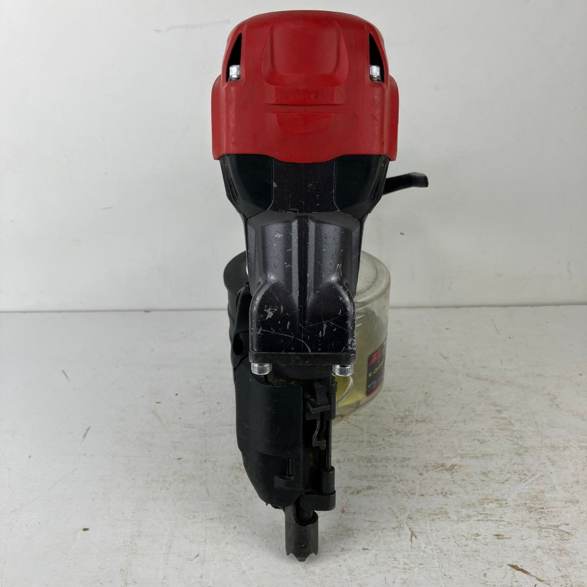  ЗЗMAX マックス 75 mm 高圧 エア釘打ち機 HN N 3 D ブラック レッド 釘打機 エアーツール