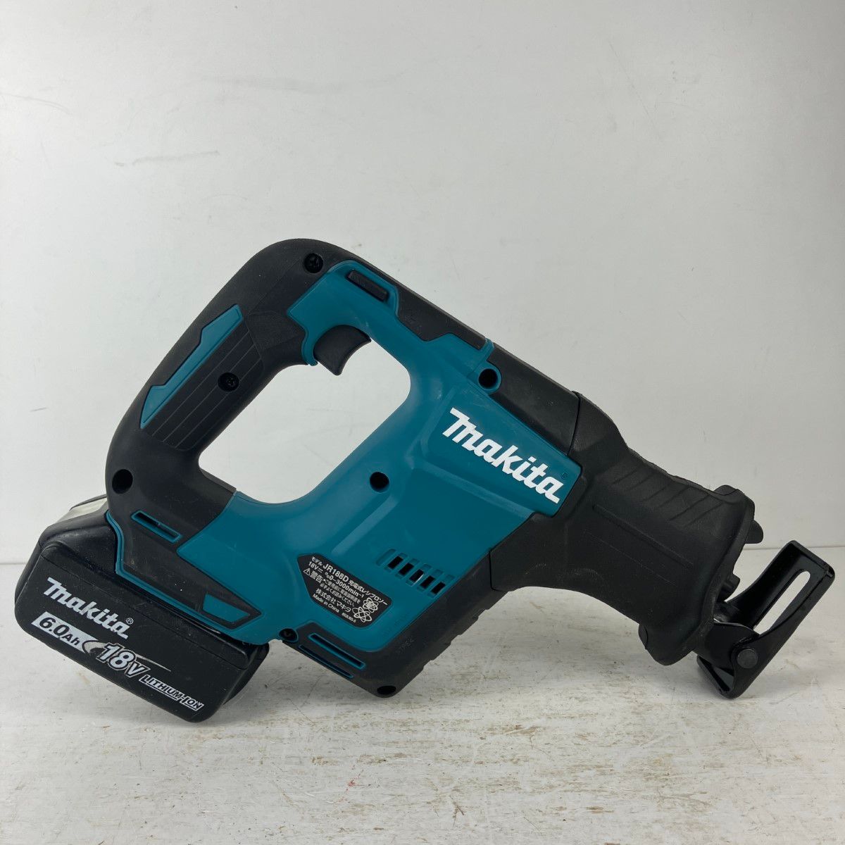 ЗЗMAKITA マキタ 18 v 充電式レシプロソー バッテリーx 1付 充電器無し JR 188 D ブルー