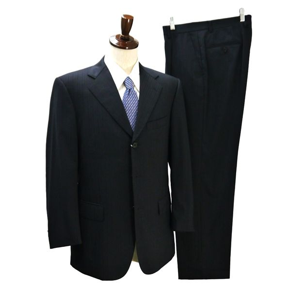 Savile Row セヴィルロウ DORMEUIL 3つボタン シングルスーツ A6 M