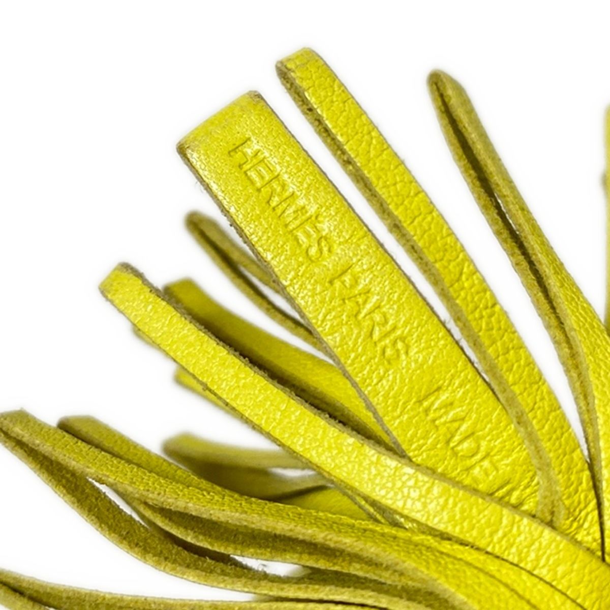 HERMES エルメス　イエロー カルメン HERMES(エルメス) キーホルダー(チャーム) カルメン イエロー タッセル