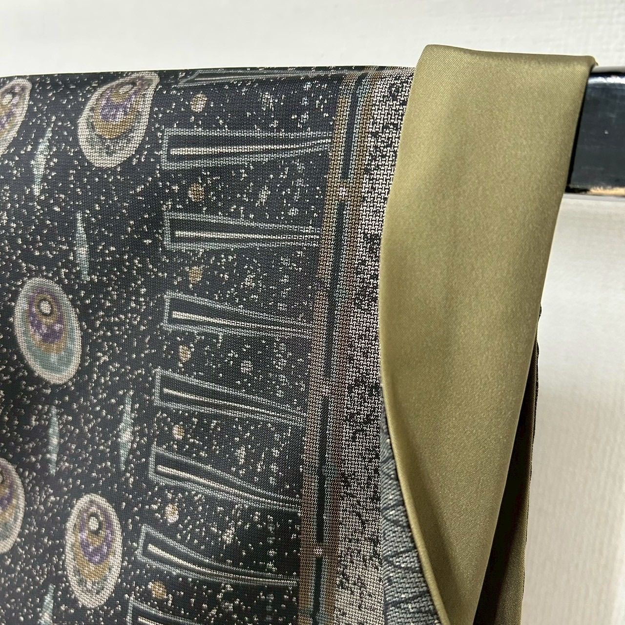  本場大島紬 京仕立 素敵な絣柄 正絹 着物 MK-2032 紬 着物