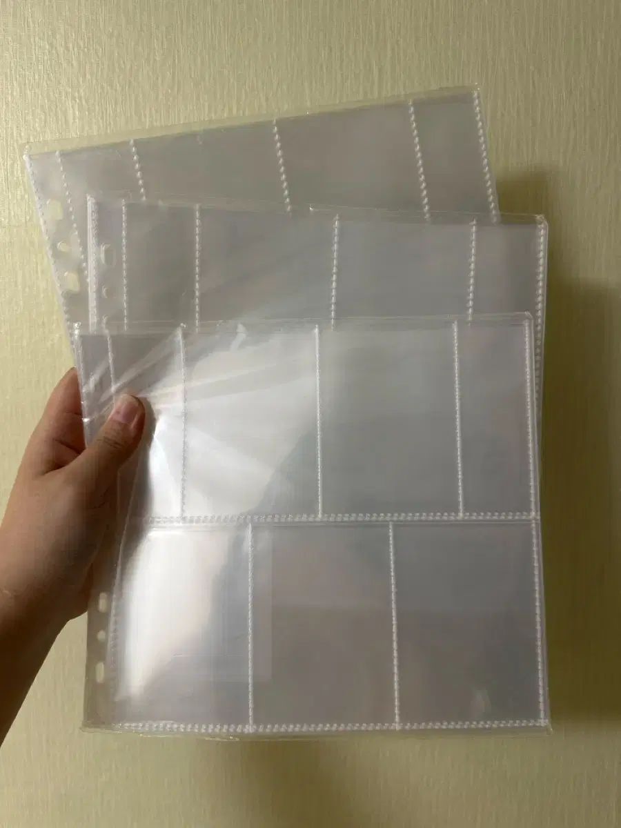 5ポケット ワイドバインダー リフィル 出品 (3まとめ売り = 30枚)