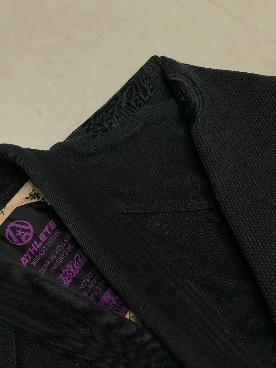 スクランブルアスリート4 550 ミッドナイト オールブラック 柔術 Jiu-Jitsu 柔道着