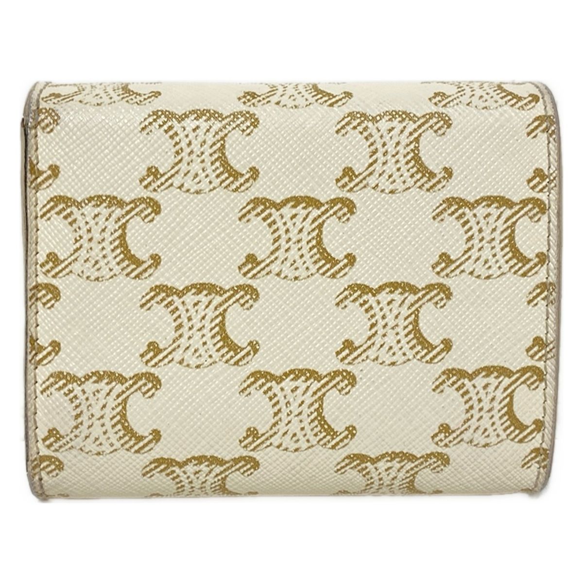 CELINE(セリーヌ) 3つ折り財布 スモール トリオンフ フラップ