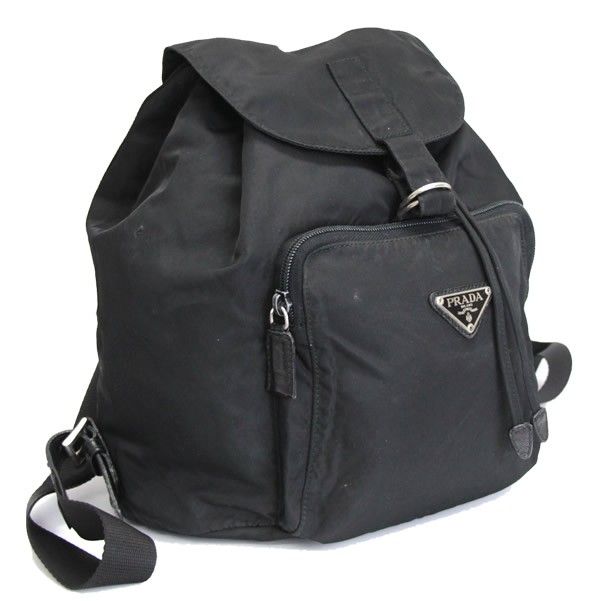 プラダ PRADA 三角ロゴ リュックサック バックパック シングルポケット