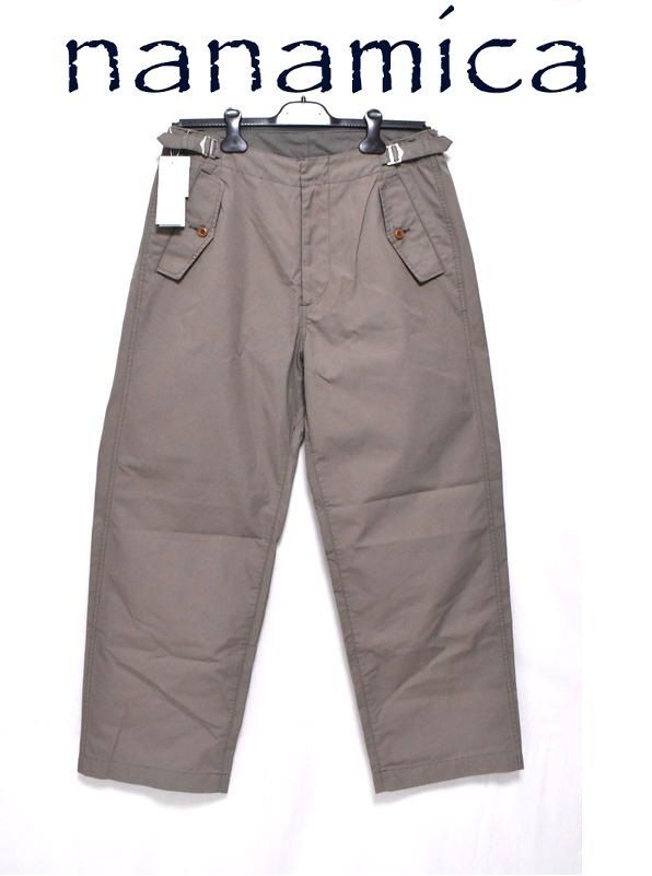 新品 nanamica Side Belt Wide Pants【32】【34】【36】S25SC107 TP