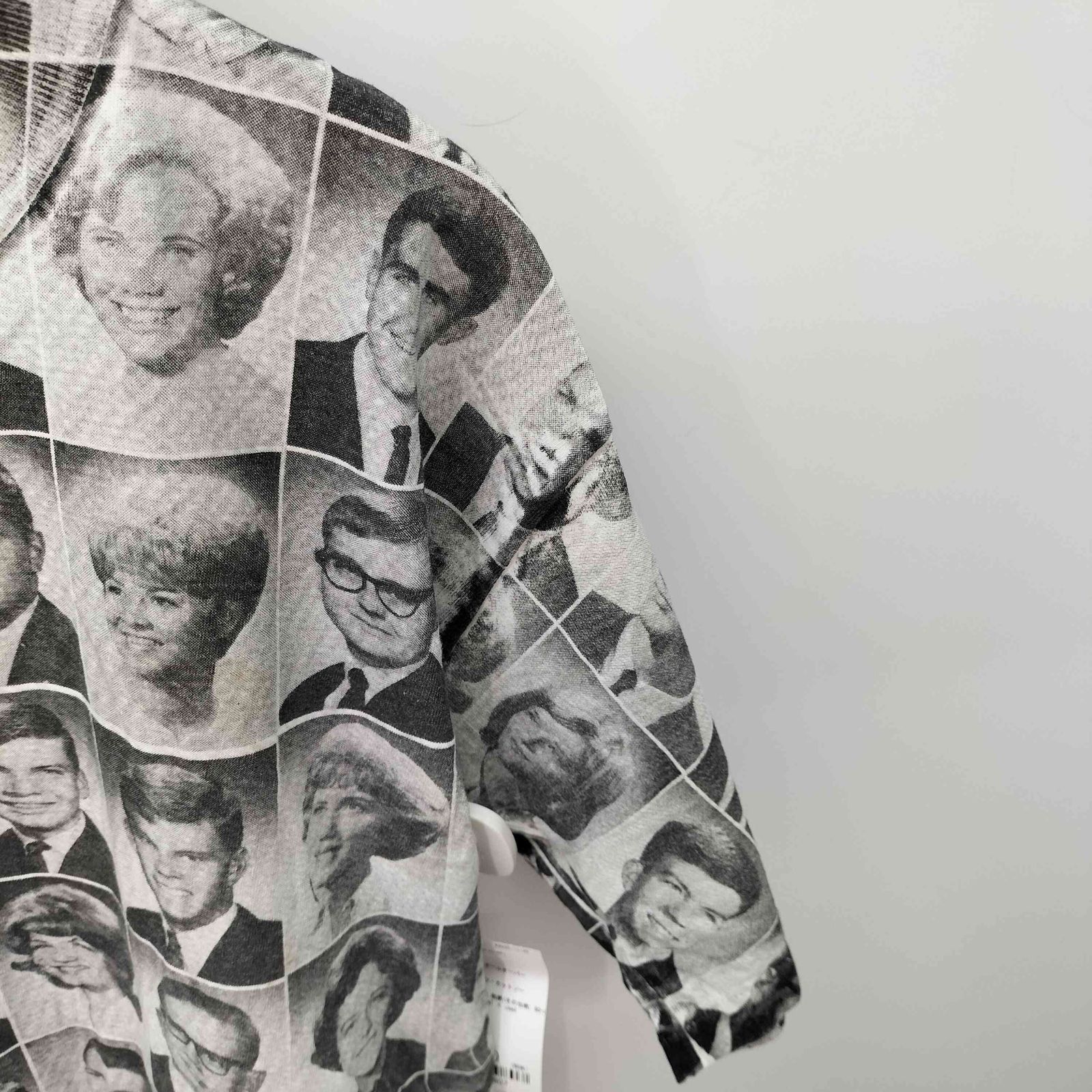 ユーズドフルギ USED古着 オールオーバーパターンシャツ メンズ import