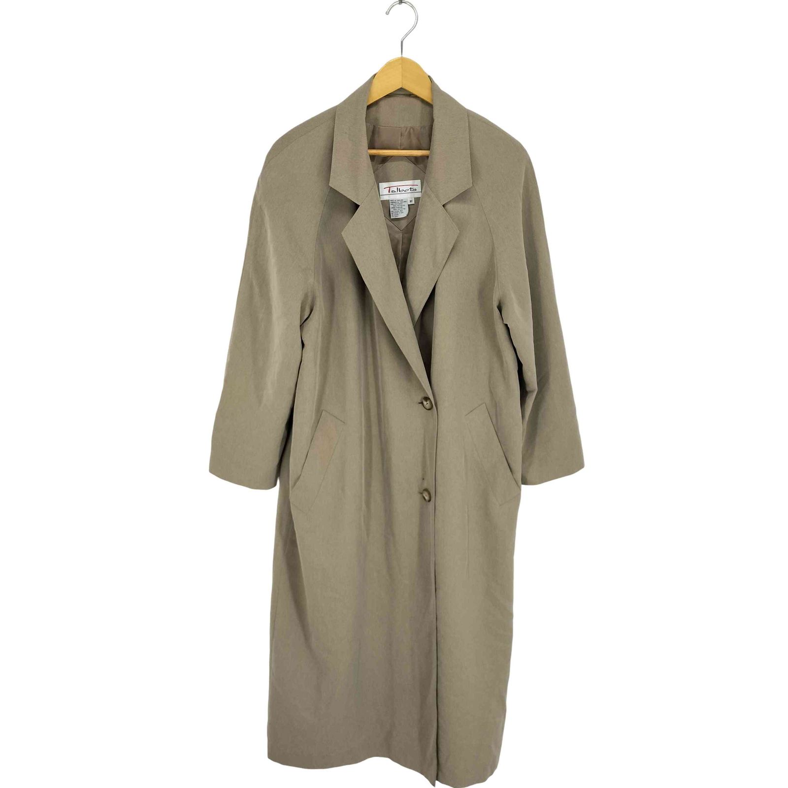 タルボット TALBOTS ステンカラーロングコート レディース US：10 