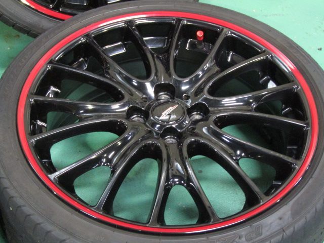  超 品 MINI R 58 JCW ジョンクーパーワークス クロススポークR 113 18インチ タイヤ ホイールセット