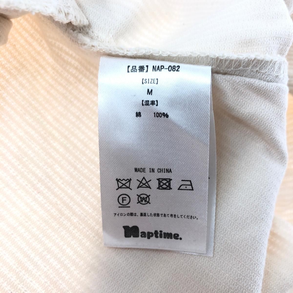 naptime. ナップタイム コーデュロイシャツワンピース サイズ:M