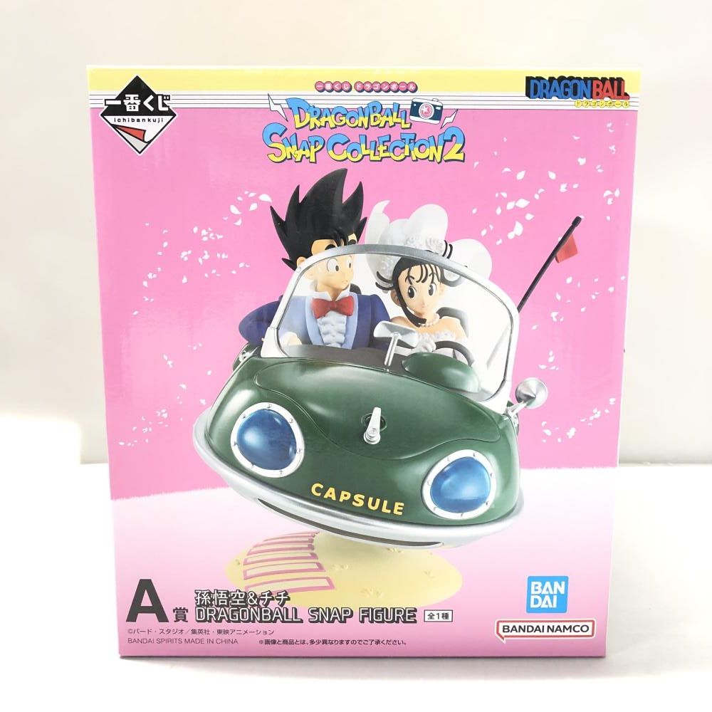 一番くじ　ドラゴンボール スナップフィギュア 孫悟空 & チチ 中古】バンダイ 孫悟空＆チチ 一番くじ ドラゴンボール DRAGONBALL