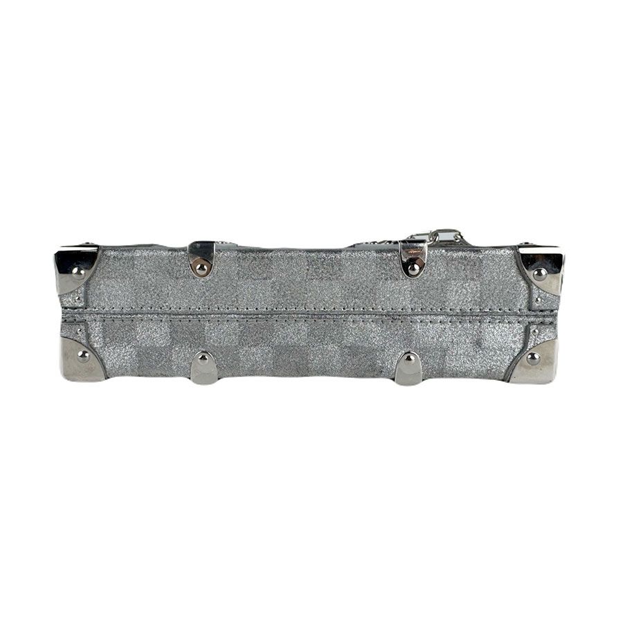 LOUIS VUITTON ルイ ヴィトン ネオウォレット トランク ダミエ グリッター 斜め掛けショルダーバッグ シルバー 14069 ユニセックス【中古】 z7923 ルイ ヴィトン LOUIS VUITTON 斜め掛けショルダーバッグ ダミエ