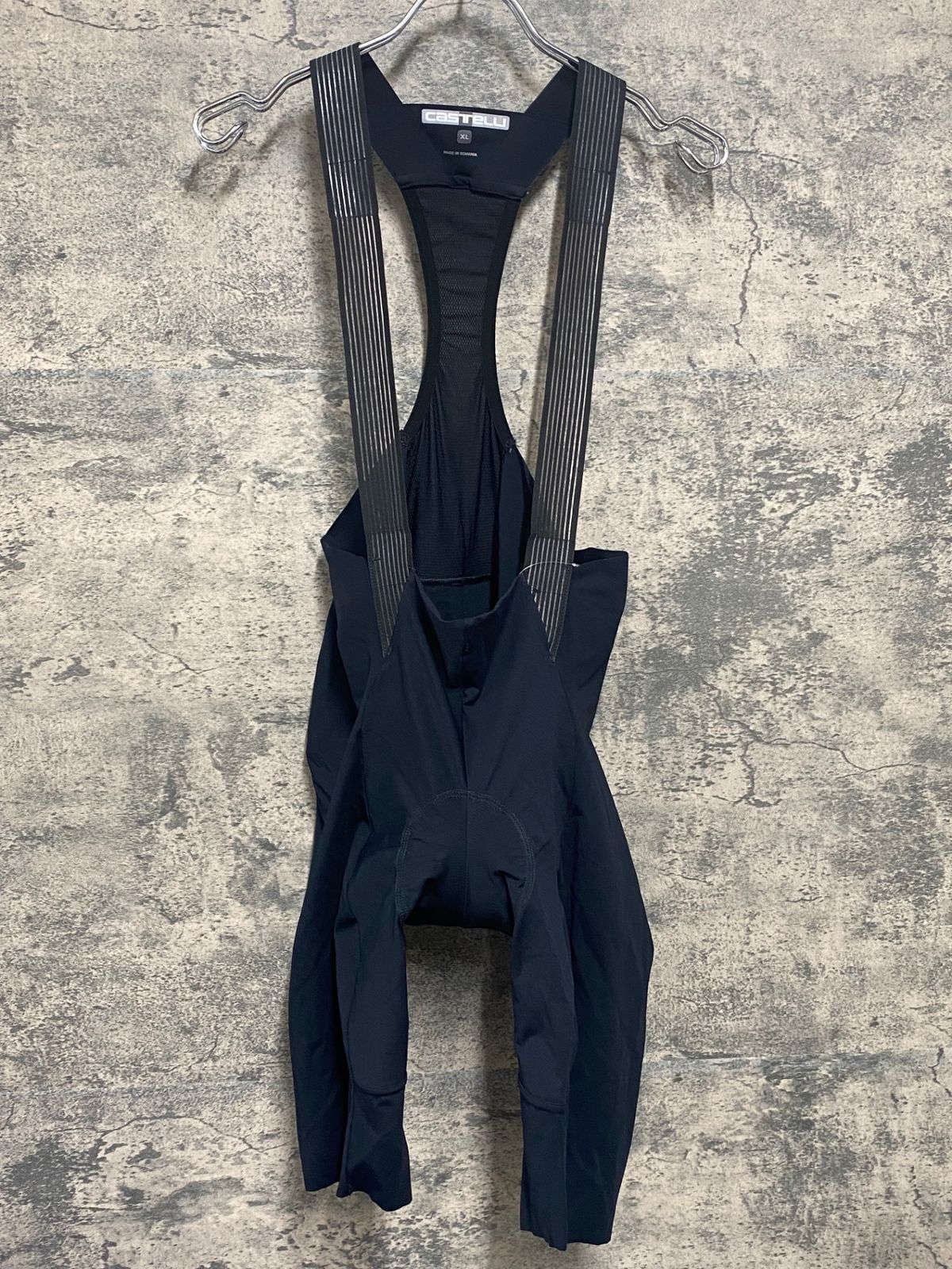 JH 099 カステリ CASTELLI ROSSO CORSA Alpha LOS ビブタイツ 黒 XL