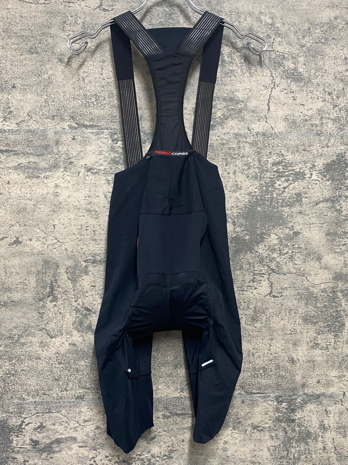JH099 カステリ CASTELLI ROSSO CORSA Alpha LOS ビブタイツ 黒 XL