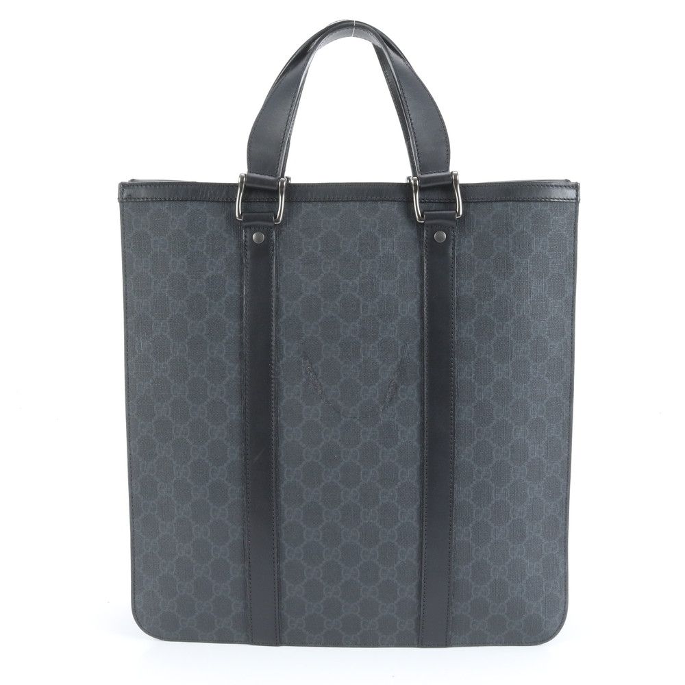 極美品 グッチ GGスプリーム 322072 レザー トート バッグ ショルダー