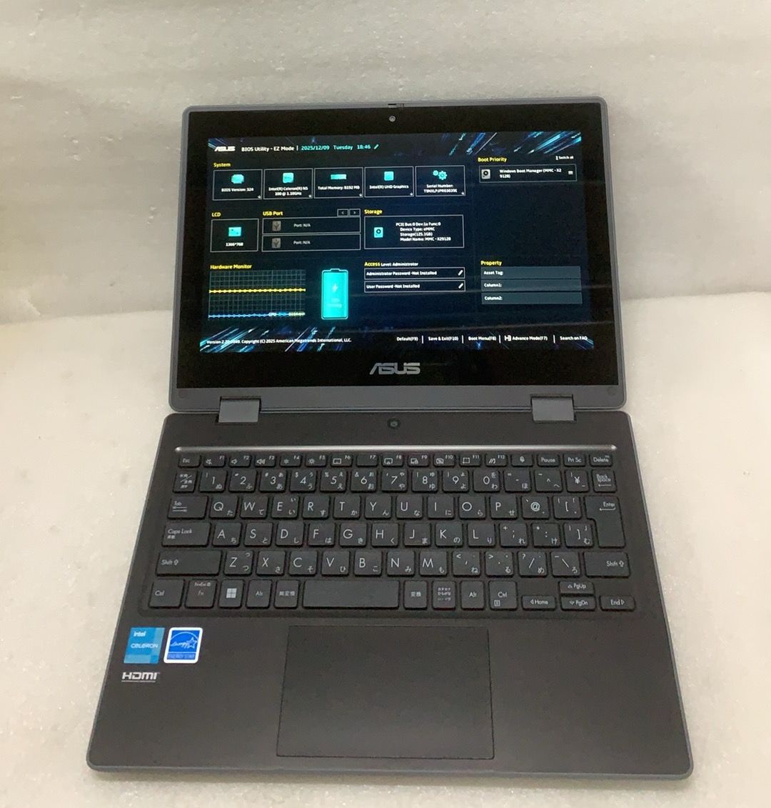 ASUS 2 in 1 ノート PC メーカー再生品 524944