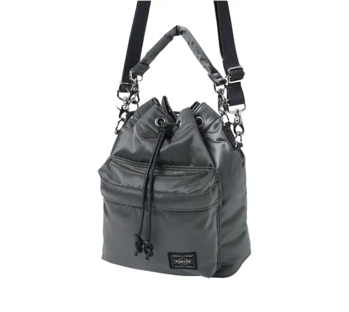 ポーター バルーンソックス シルバー グレー