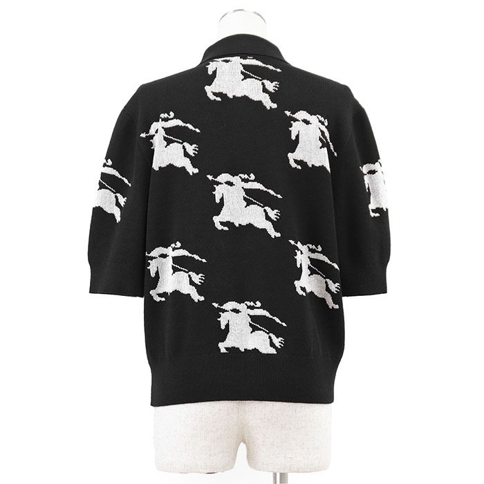 美品】BURBERRY LONDON バーバリー ロンドン ニット ポロシャツ EKD