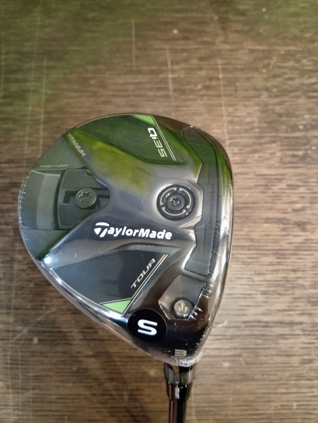 Fw テーラーメイド Qi 35 TOUR フェアウェイウッド ＃3ｗ メンズ 右用 Diamana SILVER TM 55 S モデル 日本 TaylorMade