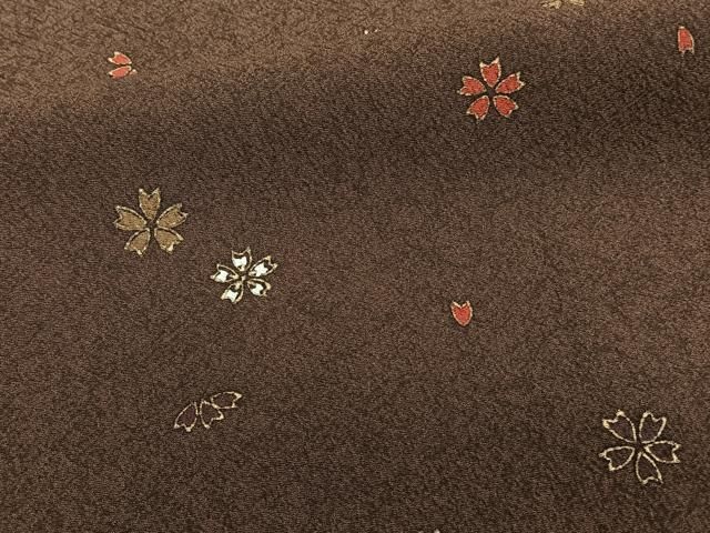 平和屋着物□訪問着 舞花文 暈し染め 金彩 正絹 逸品 CABB2406xi