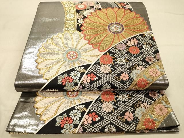 木製観音像 約88cm 魚の彫刻付き