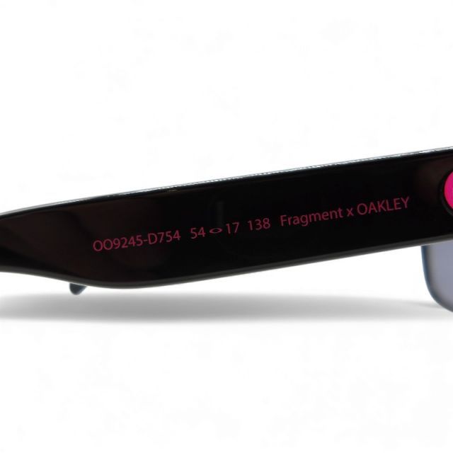 OAKLEY×FRAGMENT DESIGN FROGSKINS SUNGLASSES BLACK/PINK OO9245-D754