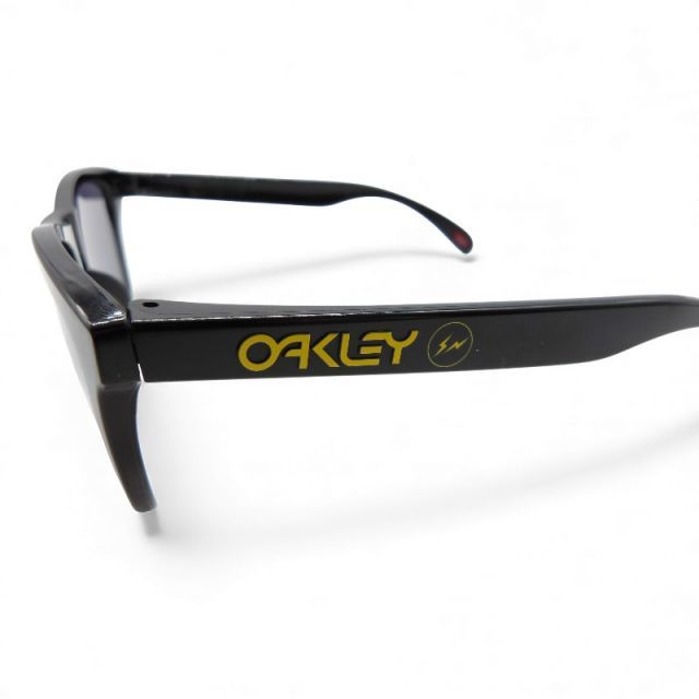 OAKLEY×FRAGMENT DESIGN FROGSKINS SUNGLASSES BLACK/YELLOW OO9245
