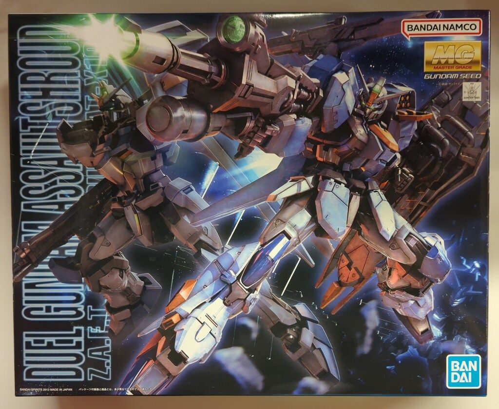 BANDAI SPIRITS MG 1|100 バンダイナムコ版 デュエルガンダム アサルトシュラウド