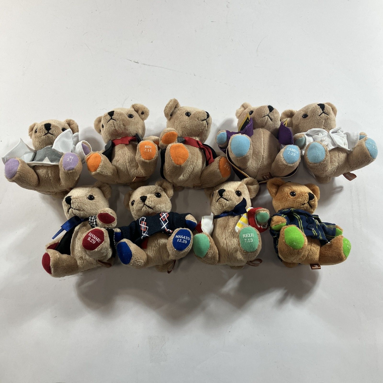 うたのプリンスさまっ うたプリ くまプリ 9個まとめ カミュ  神宮寺レン 蘭丸 聖川真斗 現状品 0.3kg