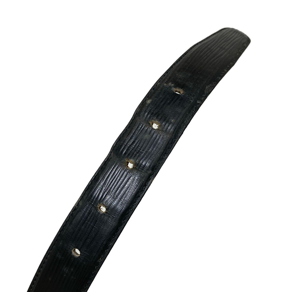  LOUIS VUITTON ルイヴィトン ベルト エピ 110 44 サンチュールクラシック ゴールドバックル M 6832 ノワール レザー ベルト 小物