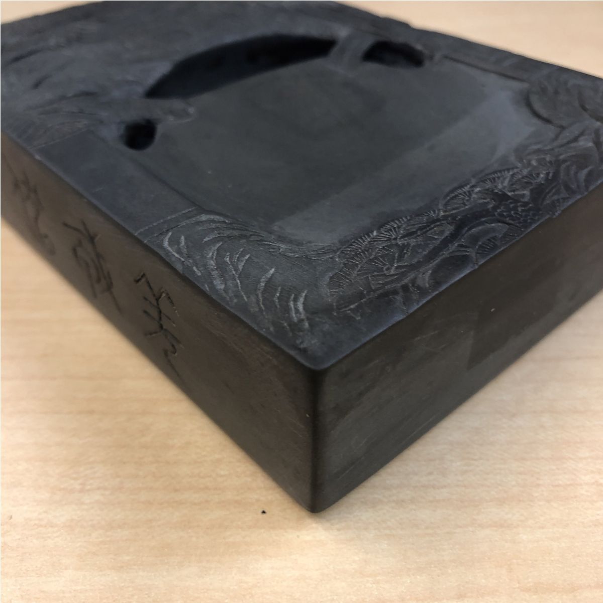 硯 すずり 蘭亭硯（らんていけん）麻子坑端渓硯（ましこうたんけいけん