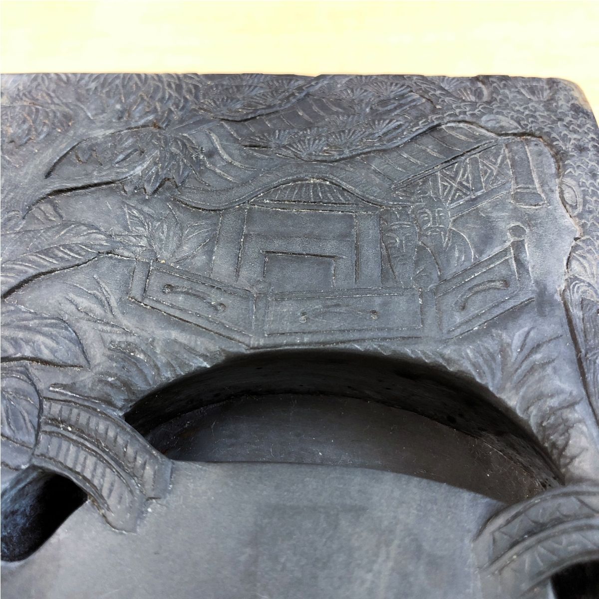 硯 すずり 蘭亭硯（らんていけん）麻子坑端渓硯（ましこうたんけいけん