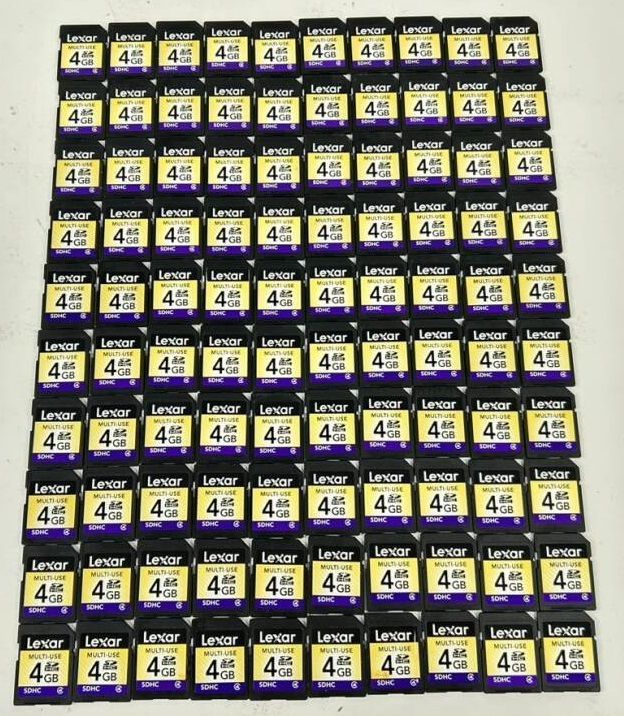セット レキサー SDHCカード Class 4 GB メモリーカード SDカード LEXAR まとめ売り 大量