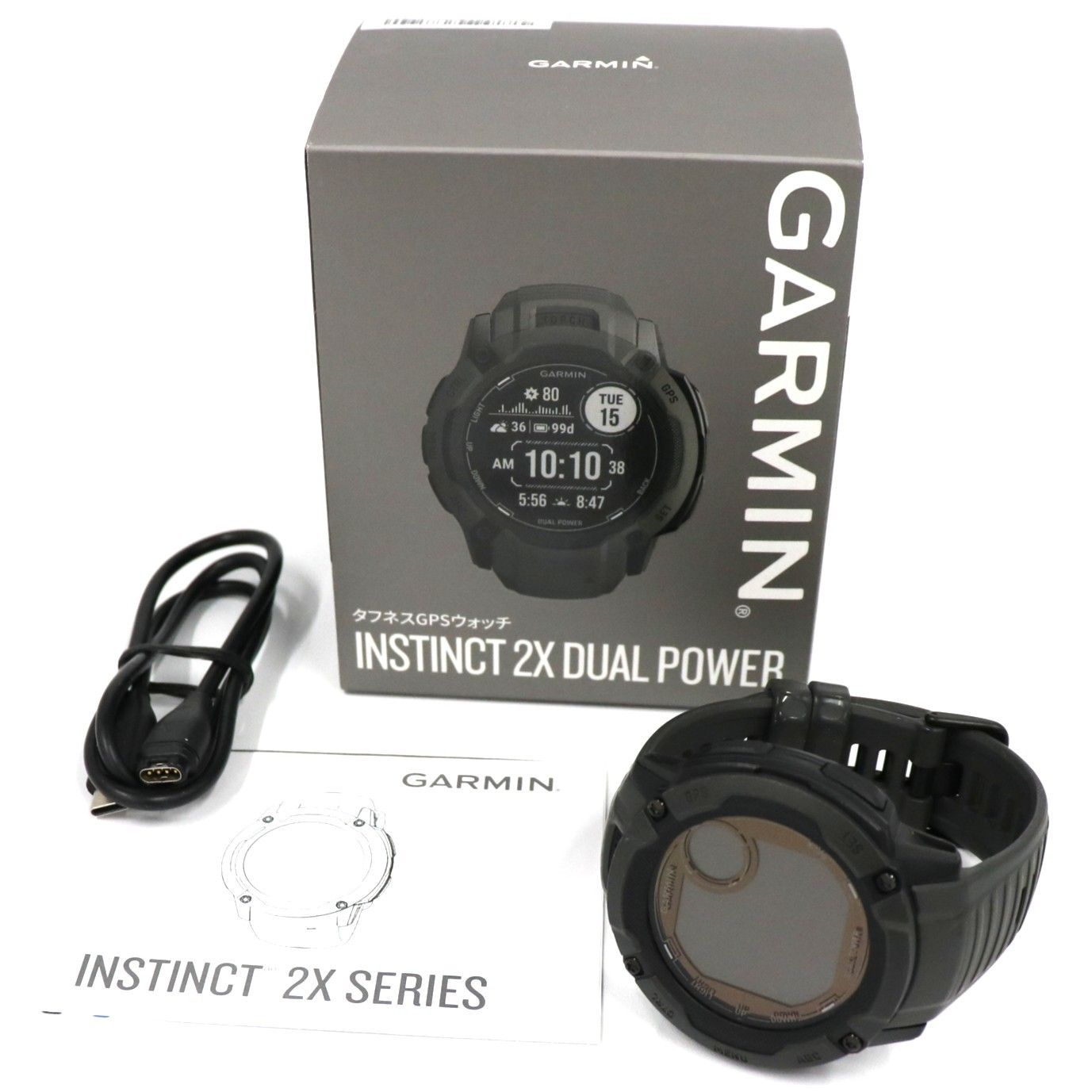 中古 ガーミン GARMIN Instinct 2X Dual Power instinct2x-dual-power