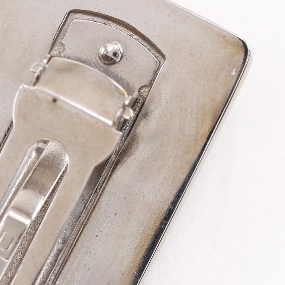  CHANEL シャネル ココマーク スプリング 金属製 シルバー 98 P レディース バレッタ その他 アクセサリー