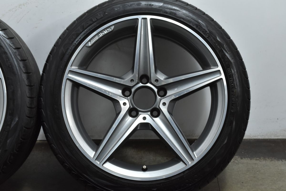  ホイールのみ販売 ベンツ W 205 Cクラス AMG 18 in 7 5 J 44 8 49 PCD 112 245 40 R 225 45 S スタッドレス用等に 18インチ タイヤ ホイールセット