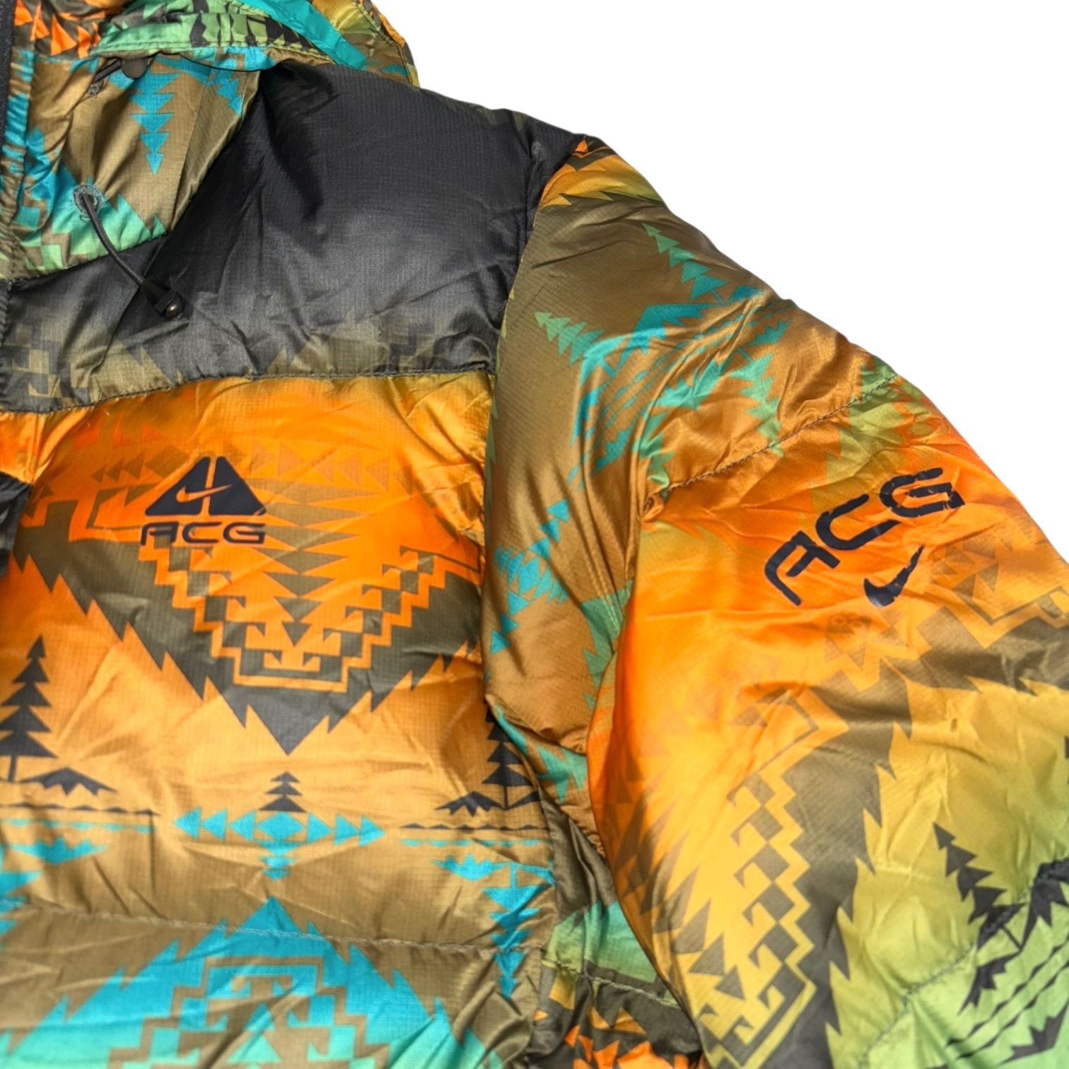 08年 NIKE ACG × PENDLETON Native Down JKT S 800FILL ナイキ ペン