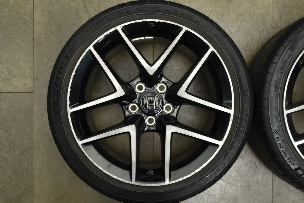 ホンダ FL 1 4 シビック 18 in 8 J 50 PCD 114 3 ミシュラン パイロットスポーツ4 235 40 ZR FK 7 ZE 4インサイト オデッセイ