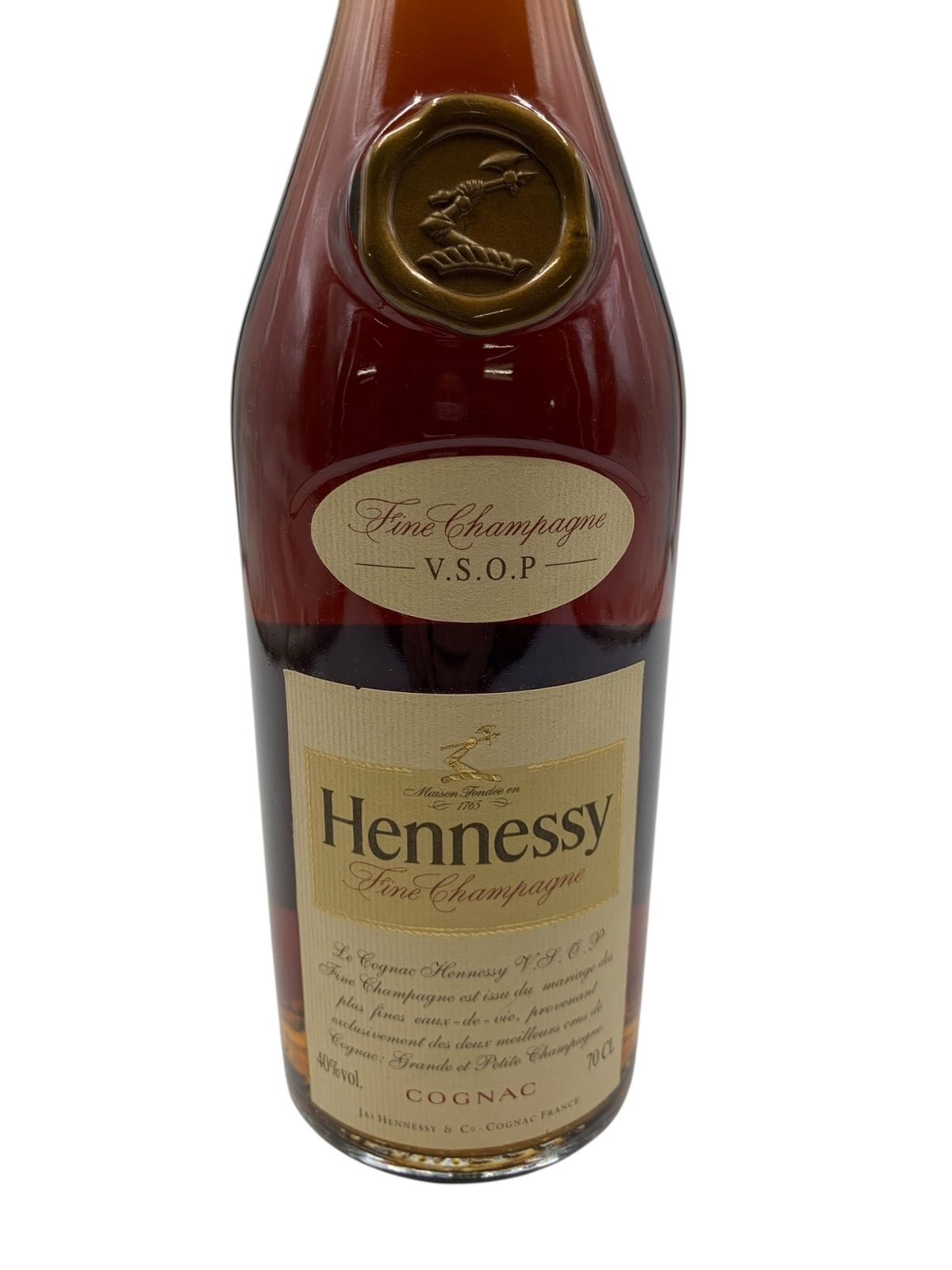□極美品 Hennessy ヘネシー VSOP フィンシャンパーニュ 700ml 未開封