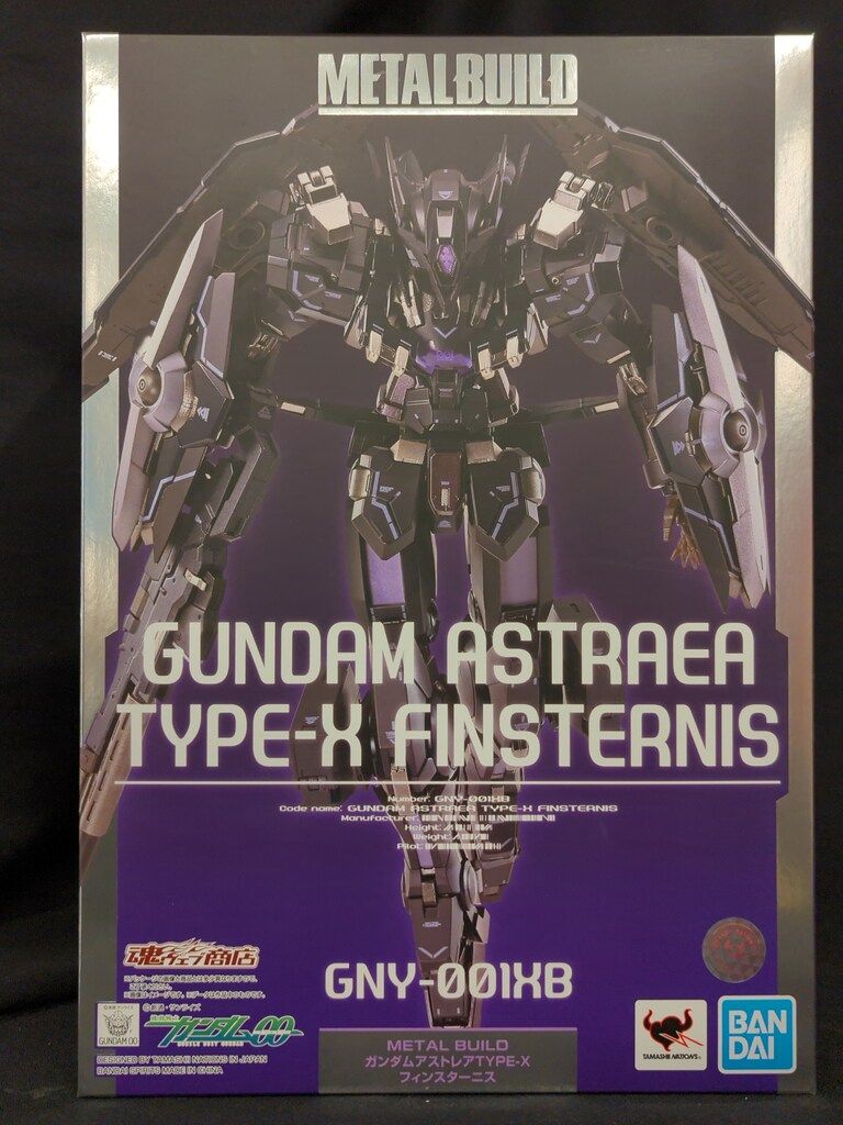 BANDAI SPIRITS METAL BUILD ガンダムアスト TYPE-X フィンスターニス
