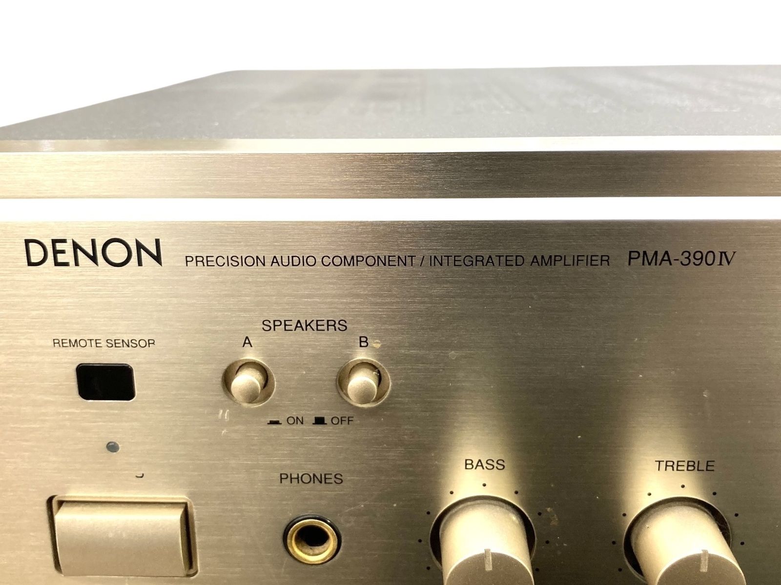 □◎DENON PMA-390IV プリメインアンプ 本体のみ 通電確認済 小傷あり
