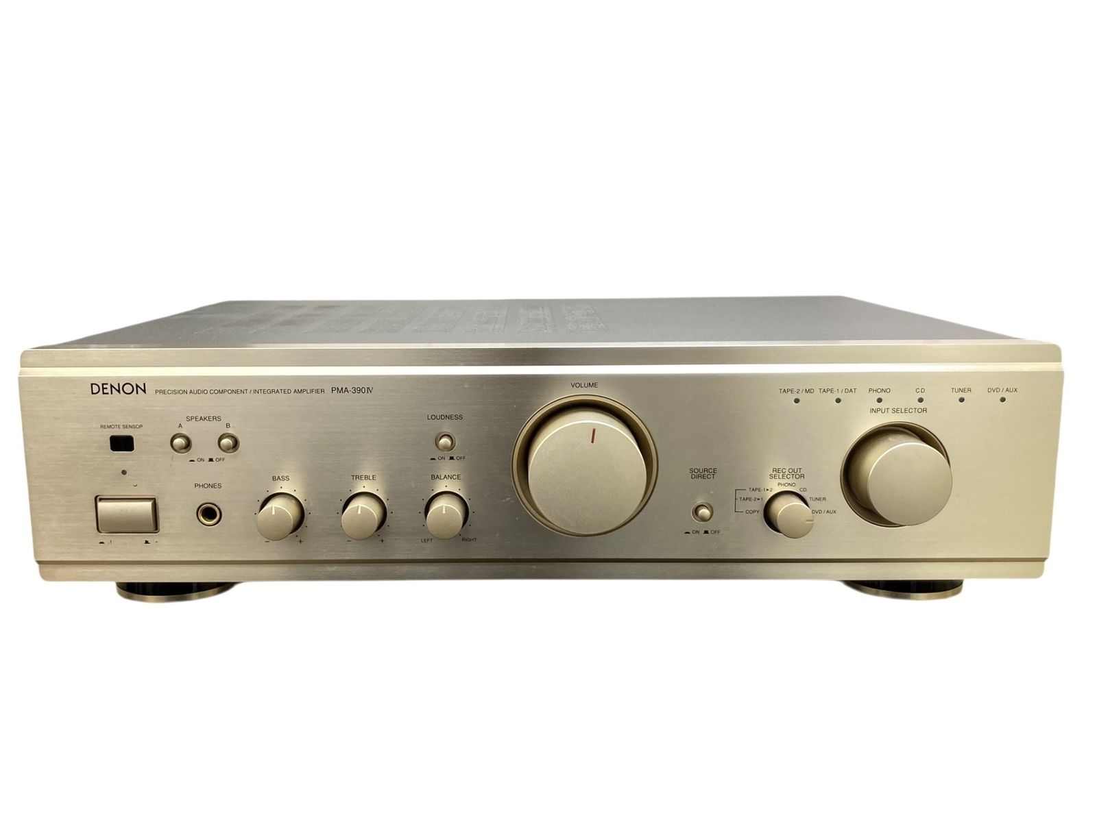 □◎DENON PMA-390IV プリメインアンプ 本体のみ 通電確認済 小傷あり