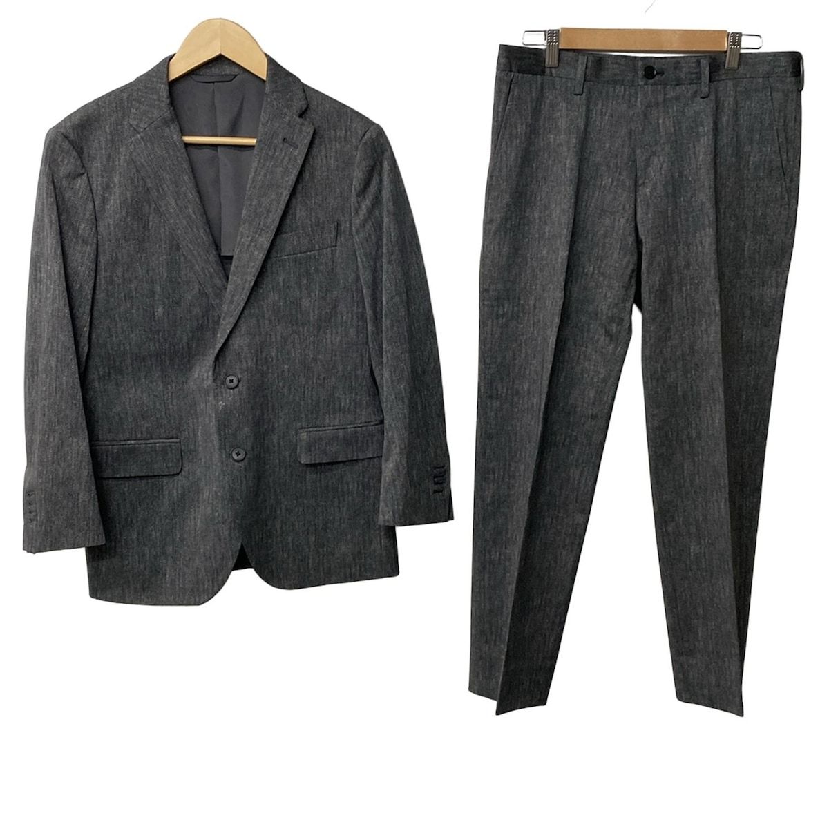 JOSEPH HOMME(ジョセフオム) シングルスーツ メンズ美品 - グレー×黒