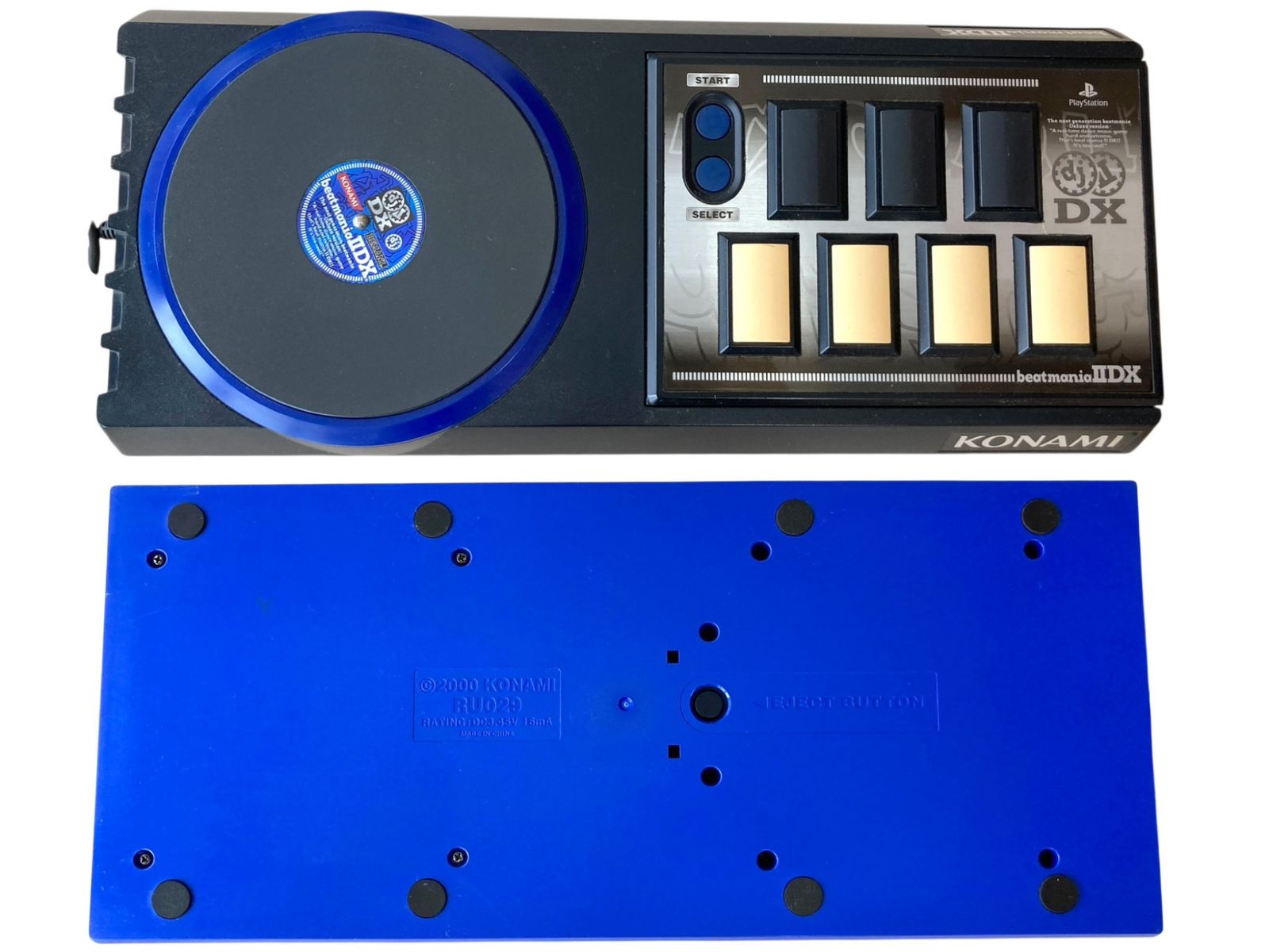 □◎beatmania IIDX コントローラー PS2 用 2 台セット KONAMI 使用感